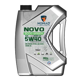 Nomad NOVO 9000 GREEN 5W40 SP/SN C3 Синтетическое 4л