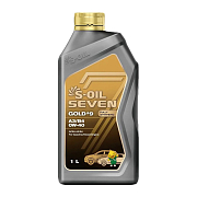 S-Oil SEVEN GOLD #9 0W40 A3/B4 синтетическое 1л