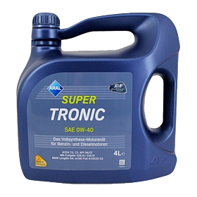 Aral Super Tronic G 0W40 SN/CF C2/C3 синтетическое 4л
