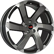 Диск 9.5x20 5x112 ET40 D66.6 Vissol F-923 graphite