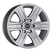 Диск 6.5x16 6x139.7 ET38 D67.1 MAK Stone6 W Silver