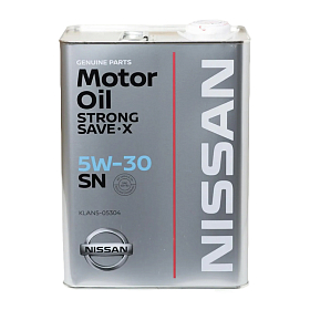 NISSAN STRONG SAVE X 5W30 SN Синтетическое 4л 