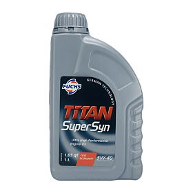 Fuchs TITAN SUPERSYN 5W40 синтетическое 1л