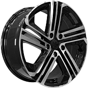Диск Литой 7.5x18 PCD 5x112 ET45 D57.1 PDW 5240 Gloss Black Machine Face