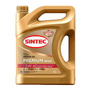 Sintec PREMIUM 9000 5W40 SN/CF A3/B4 синтетическое 4л 