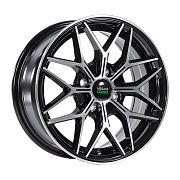 Диск Литой 6x14 PCD 4x100 ET35 D67.1 Megami MGM-32 BKF