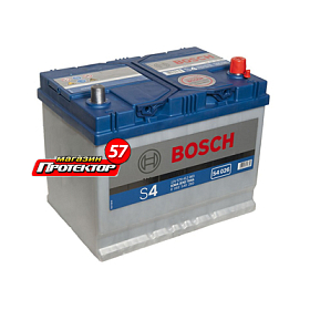 Аккумулятор Bosch Silver 70 А/ч R+ обратная EN630A 261x175x220 Выносные