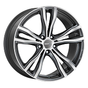 Диск 11.5x21 5x112 ET38 D66.6 MAK X-Mode Gunmetal Mirror Face