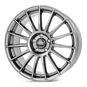 Диск 7.5x17 5x120 ET47 D79 OZ Racing Superturismo LM Matt Graphite + Silver Lettering