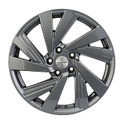 Диск 7.5x18 5x114.3 ET55 D67.1 Khomen Wheels V-Spoke 801 Gray
