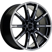 Диск 9.5x21 5x112 ET45 D66.6 Khomen Wheels ORG2102 (G class) Black