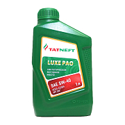 Tatneft LUXE PAO 5W40 SN A3/B4 синтетическое 1л