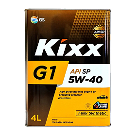 Kixx G1 5W40 CF/SN синтетическое 4л