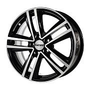 Диск Литой 6.5x16 PCD 5x100 ET43 D57.1 Carwel Неро 137 AB