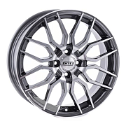 Диск 6.5x16 4x108 ET20 D65 Dotz LimeRock dark HBFP