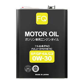 FQ 0W30 SP/GF-6A/C2 синтетическое 4л