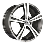 Диск 7x17 5x112 ET40 D66.6 Racing Wheels H-787 DMGM F/P