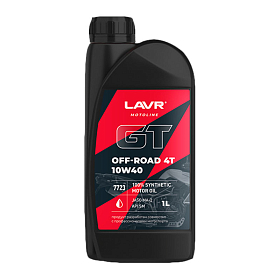 Lavr МОТО GT OFF ROAD 4T 10W40 синтетическое 1л