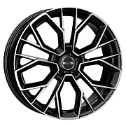 Диск 8x18 5x108 ET45 D72 MAK Stilo Black mirror
