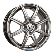 Диск Литой 5.5x14 PCD 4x100 ET43 D60.1 Вектор K101 Сильвер S