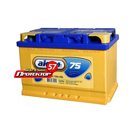 Аккумулятор AKOM Standart 75 А/ч L+ прямая EN750A 278х175х190 Стандартные