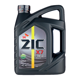 Zic X7 Diesel 10W40 CI-4/SL E7 синтетическое 4л