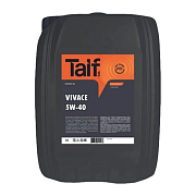 Taif VIVACE 5W40 SN/CF A3/B4 синтетическое 20л