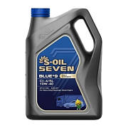 S-Oil SEVEN BLUE #9 10W40 CI-4/SL E7 синтетическое 6л