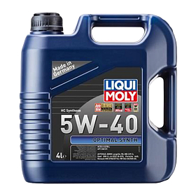 Liqui moly Optimal Synth 5W40 синтетическое 4л