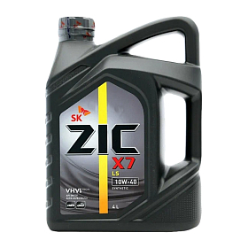 Zic X7 LS 10W40 синтетическое 4л