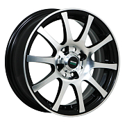 Диск 5.5x14 4x100 ET43 D67.1 Megami MGM-2 bkf