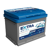 Аккумулятор Extra Premium 60 А/ч R+ обратная EN600A 242x175x190 Стандартные