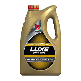 Lukoil Люкс 5W40 SN/CF синтетическое 4л
