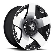 Диск 8.5x20 6x135 ET35 D110.5 Buffalo BW-775 Machined Face W/BLK Windows
