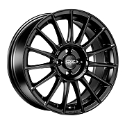 Диск 8.5x19 5x112 ET30 D75 OZ Racing Superturismo LM Matt Black Silver Lettering