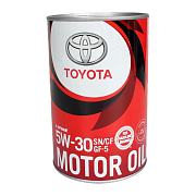 Toyota Motor oil 5W30 SP/GF-6 синтетическое 1л