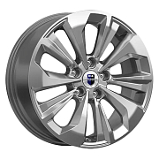 Диск 7.5x17 5x108 ET45 D67.1 K&K КС936 Дарк платинум