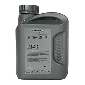 VAG Longlife III 0W30 504.00/507.00 Синтетическое 1л (замена 5W30)