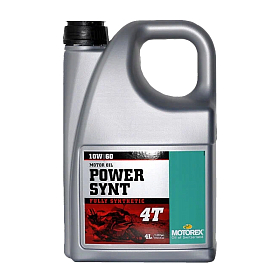 Motorex POWER SYNT 4T 10W60 SN/SM/SL синтетическое 4л