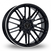Диск 8.5x20 5x112 ET36 D70.1 Rial Kibo Diamant black lip polished
