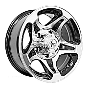 Диск 8x16 5x139.7 ET-5 D110 LF Works Dick LF8195 Черно-серебристый