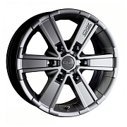 Диск 7x17 6x139.7 ET45 D92.3 OZ Racing Off Road 6 Metal Titanium