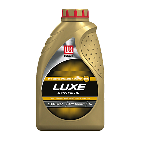 Lukoil- Люкс 5W40 SN/CF синтетическое 1л