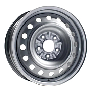 Диск 6x14 5x100 ET37 D57.1 Eurodisk 63H37D Серебристый