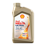 Shell  Helix Ultra Spa 5W40 синтетическое 1л