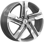 Диск Литой 7.5x19 PCD 5x114.3 ET50 D67.1 Premium Series КР004 Diamond Gloss Graphite