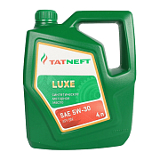 Tatneft LUXE 5W30 SN/SM A1/B1 синтетическое 4л