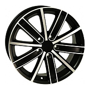 Диск 7x17 5x112 ET43 D66.6 Alfa Wheels SNG15 MBF
