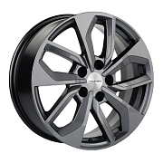 Диск 7x17 5x114.3 ET39 D60.1 Khomen Wheels U-Spoke 703 Gray