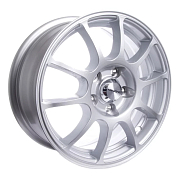 Диск 6x15 5x105 ET39 D56.6 TG Racing TGR001 silver